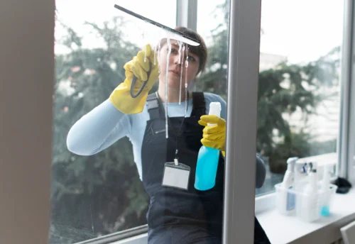 Nettoyage de vitres intérieures et extérieures à Coustouges